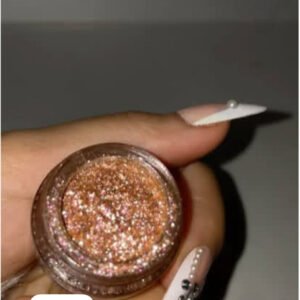 glitter golden bronze