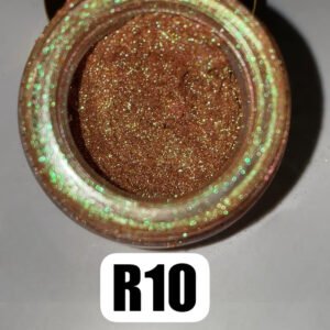 glitter golden olive