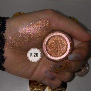 glitter soft rose gold