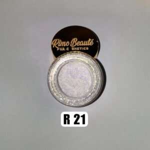 glitter white gold glow