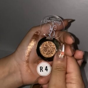 r4 deep gold glitter pigment compact