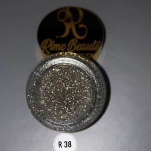 r38 silver loose glitter